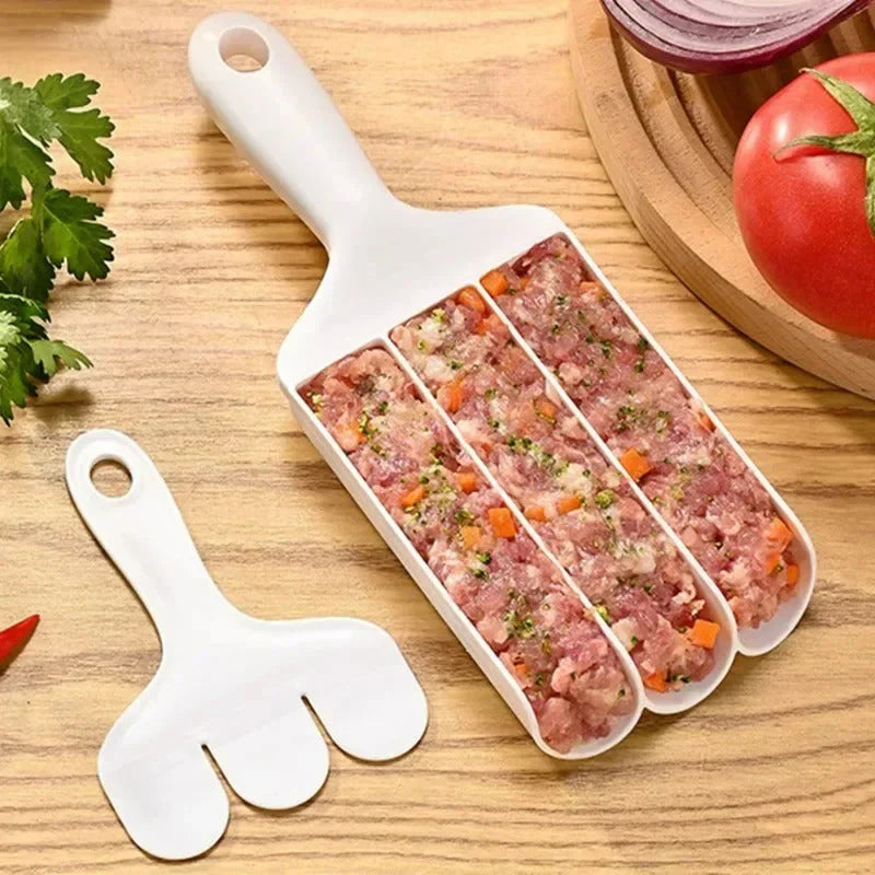 Formeuse Pratique pour Dumplings et Fricadelles en Plastique - pour des Portions Régulières