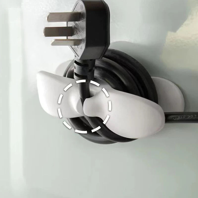 Set de 5 Organisateurs de Câbles Pratiques et Polyvalents