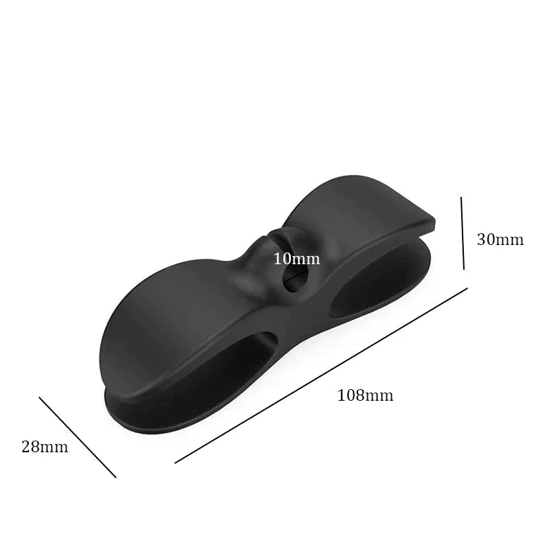 Set de 5 Organisateurs de Câbles Pratiques et Polyvalents