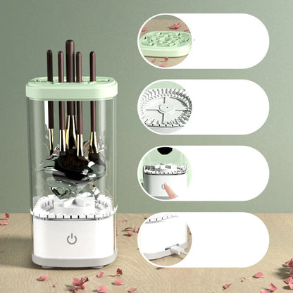Nettoyeur Automatique de Pinceaux de Maquillage