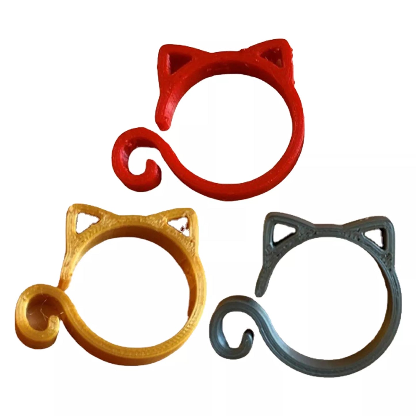 Clip De Plante En Forme De Chat - Mignon Support De Plante Pour Le Jardin Et Les Plantes D' Intérieur