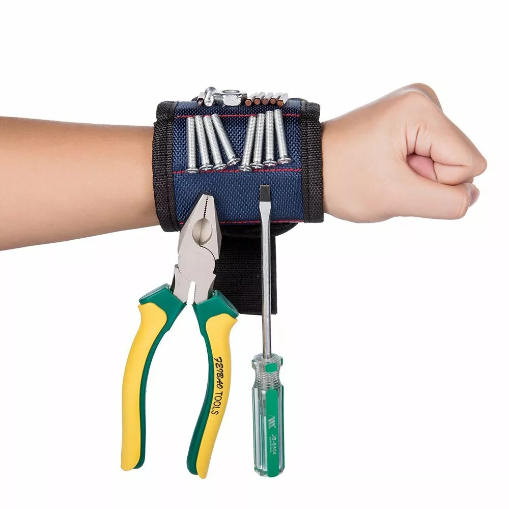 Bracelet Porte-Outils Magnétique Pour Vis Et Clous