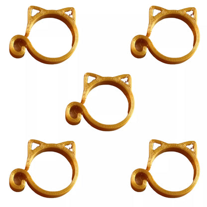 Clip De Plante En Forme De Chat - Mignon Support De Plante Pour Le Jardin Et Les Plantes D' Intérieur