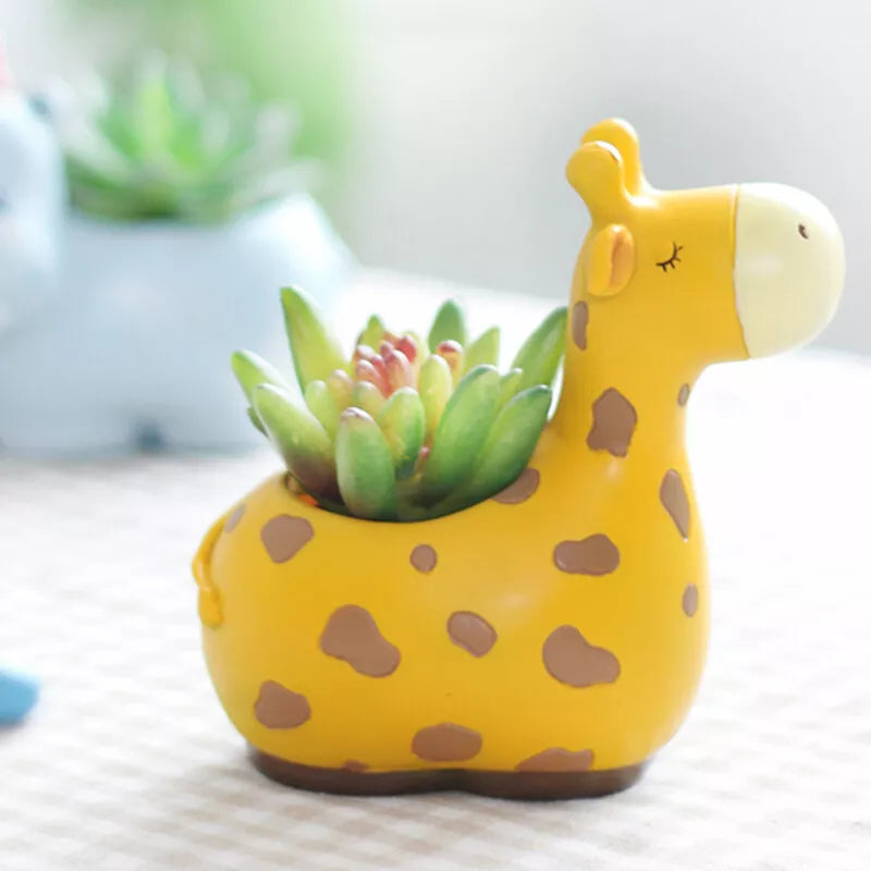 Potées Animales - Des Designs D' Animaux Amusants Pour Les Succulentes Et Les Cactus