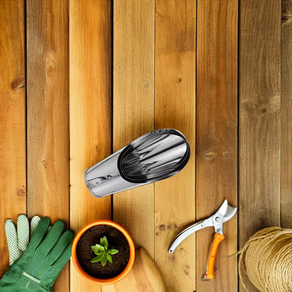 Pelle en Acier Inoxydable pour Terreau - Pelle à Plantes Robuste pour le Jardin et le Balcon