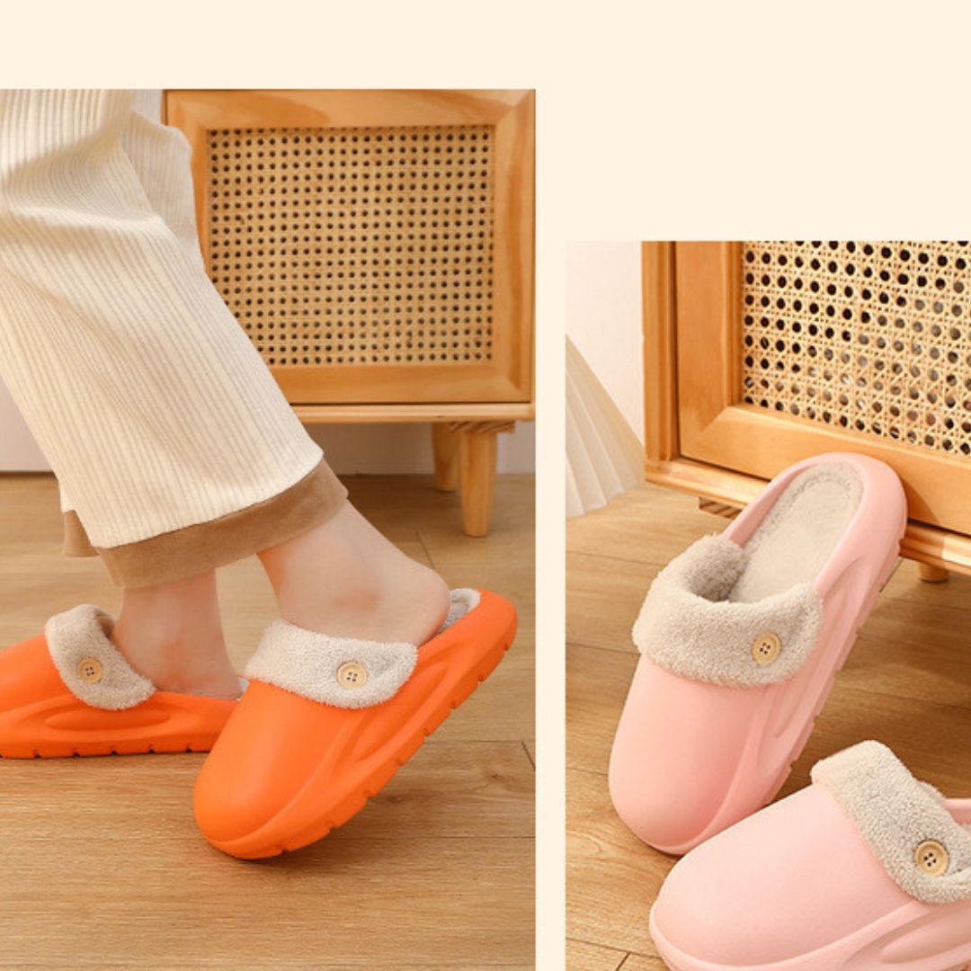 Chaussons Chauds 2en1 pour L' Intérieur et L' Extérieur